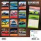 Supercars | 2026 12 x 24 Inch (Hanging) Monthly Square Wall Calendar | Foil Stamped Cover
